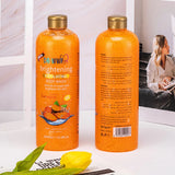 1000ml Lavender Kojic Acid AHA Shower Gel Deep Cleansing Brighten Skin Scrub Body Wash Exfoliator Body Care Fragrance Skincare