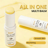 KOEC PDRN Pink Collagen Volume Multi Balm Stick, Anti‑Aging Moisturizing Serum Stick for Fine Lines, Dull Skin Brightening
