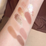 HISYI Star Rejuvenation Ten-Color Eye Shadow Pearl Matte Pink Pure Desire Powder Brown Plate Gentle Daily Cheap Makeup