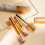 3D Mascara Lengthening Black Lash Eyelash Extension Eye Lashes Brush Beauty Makeup Long-wearing Gold Color Mascara
