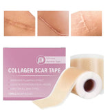 1 Roll Silicone Scar Sheets , 4cmX150cm Self-Adhesive Scar Cover Tape Reusable and Effective Skin Care Strips collagen scar tape