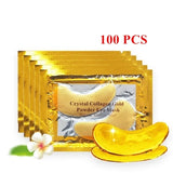 50/60/80/100 Pcs Crystal Collagen Gold Eye Mask Anti Dark Circles Beauty Patches For Eye Skin Care Korean Cosmetics