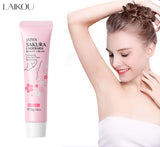 Laikou Sakura Underarm Cream Knee Buttocks Dark Skin  Improve Melanin Pigmentation Korean Skin Care Product 30g