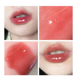 Set of 10 Shimmering Lip Glosses, Easy-To-Apply Lip Glaze, Non-Stick, Non-Fading, Moisturizing, Shiny Lip Gloss, Glass Lip Gloss with Fine Shimmer and Pearlescent Effect