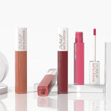 6Pcs/8Pcs Matte Color Lasting Lip Gloss Set Three-Dimensional Plastic Lips Waterproof Anti-Sweat Non-Stick Cup Lipstick Set