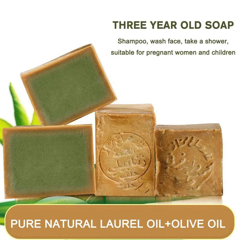 100g Olive Face Wash Soap Bath Shampoo Essential Oil Ancient Soap Imported Face Wash For Women And Men Original Product