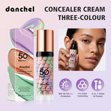3-in-1 Primer SPF 50 Color Correcting Isolation Cream Oil Control Moisturizing Face Makeup Base Blur Pores Even Skin Tone Radian