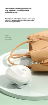 Deep Scalp Massager Head Cleaning Massager Also Suitable for Pets Electric Massage Tool Washable and Portable
