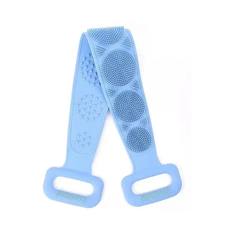 Bath Towels Scrubber Rubbing Back Peeling Massage Body Sponge Silicone Back Brushes Shower Belt Extended Skin Clean Brushes