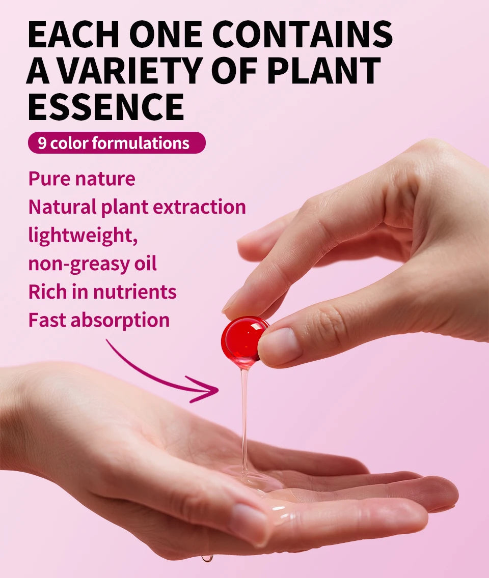Sevich Mix Hair Vitamin Capsule Hair Treatment Oil Repair Damaged Smooth Hair Care Serum Nourishing Keratin Complex Oil