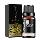 MAYJAM 10ML Essential Oil Lavender Jasmine Eucalyptus Vanilla Sandalwood Bergamot Rosemary Citronella Cinnamon Fragrance Oil