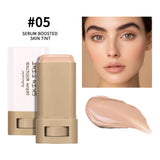 Foundation Skin Tint Balm Skin Tint Stick Waterproof Nourishing Solid Tinted Serum  Face Tinted Face Contour Stick Makeup