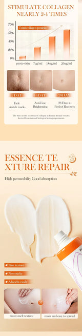 Stretch Marks Removal Cream Light Lines Postpartum Obesity Pregnancy Powerful Fast Absorption