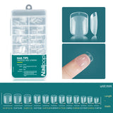 Nailpop Soft Gel Tips For Nails Acrylic Material Half Almond Artificial Nail Capsule Accessories Tool Art Salon 120pcs/box