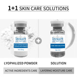 Blue Copper Lyophilized Powder Set Moisturizing Whitening Face Serum Anti Wrinkle Smooth Tender Skin Care Brighten Essence