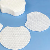 300/600/1200Pcs Pearl Pattern Makeup Remover Cotton Facial Cleaning Thick Cotton Pad Women Travel Makeup Remover For Dry Wet Use