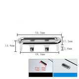 4Pcs Plastic Sink Hole Overflow Cover for Kitchen Bathroom Basin Trim Bath Drain Cap Sink Wash Basin Round Overflow Ring Plug
