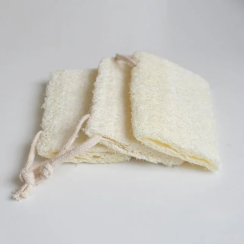 1/3pcs Organic Loofahs Loofah Spa Exfoliating Scrubber Natural Luffa Body Wash Sponge Remove Dead Skin Made Soap Dishwashing