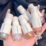 Cappuvini Star Dots eye shadow Liquid Pearlescent Fine Flashing Easy to Dizzy High gloss Cubs Bowling Ball Liquid eye shadow