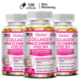 Daitea Hydrolyzed Collagen Supplement – Supports Healthy Skin, Joints, Hair, Nails - Antioxidant - Dietary Supplement