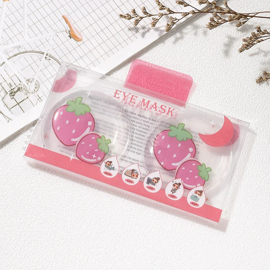 Gel Ice Pack Reusable Cooling Eye Pads and Under Eye Patches,Eye Hot Cold Treatment Pack for Redness,Pain Relief and Eye Relax