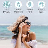Sea Salt Spray, Suitable for Adult Men and Women, Liquid Hair Styling Product, Contains Moisturizing Aloe Vera and Seaweed Formula, Suitable for Dry Hair, Moisturizing and Refreshing