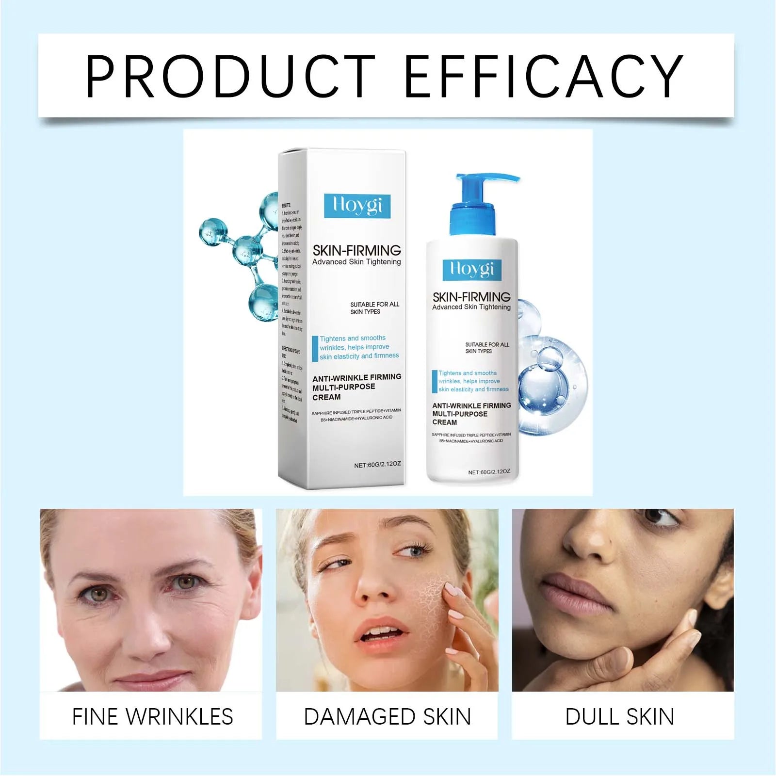 Body Firming Cream Tightening Improve Sagging Skin Lotion Increase Elasticity Nourishing Moisturizing Lifting Brighten Skin Care