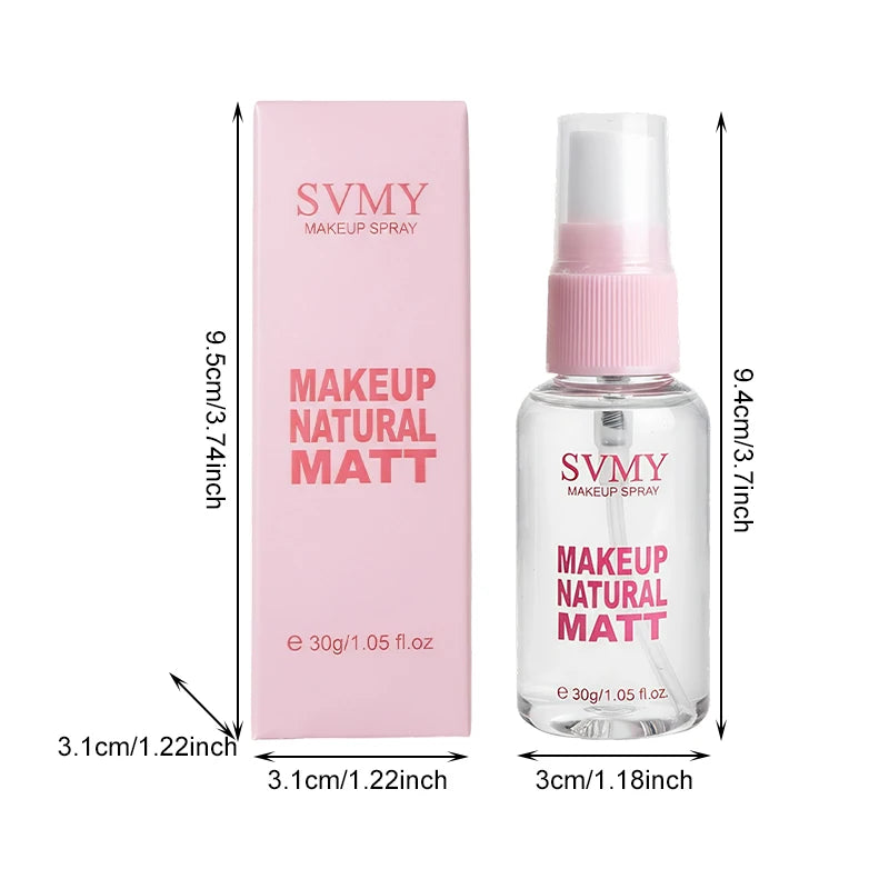 1/2pcs Star Flash Quicksand Makeup Setting Spray,Long-Lasting Makeup Fixer,Matte& Dewy Finish,Oil Control & Hydrating Waterproof