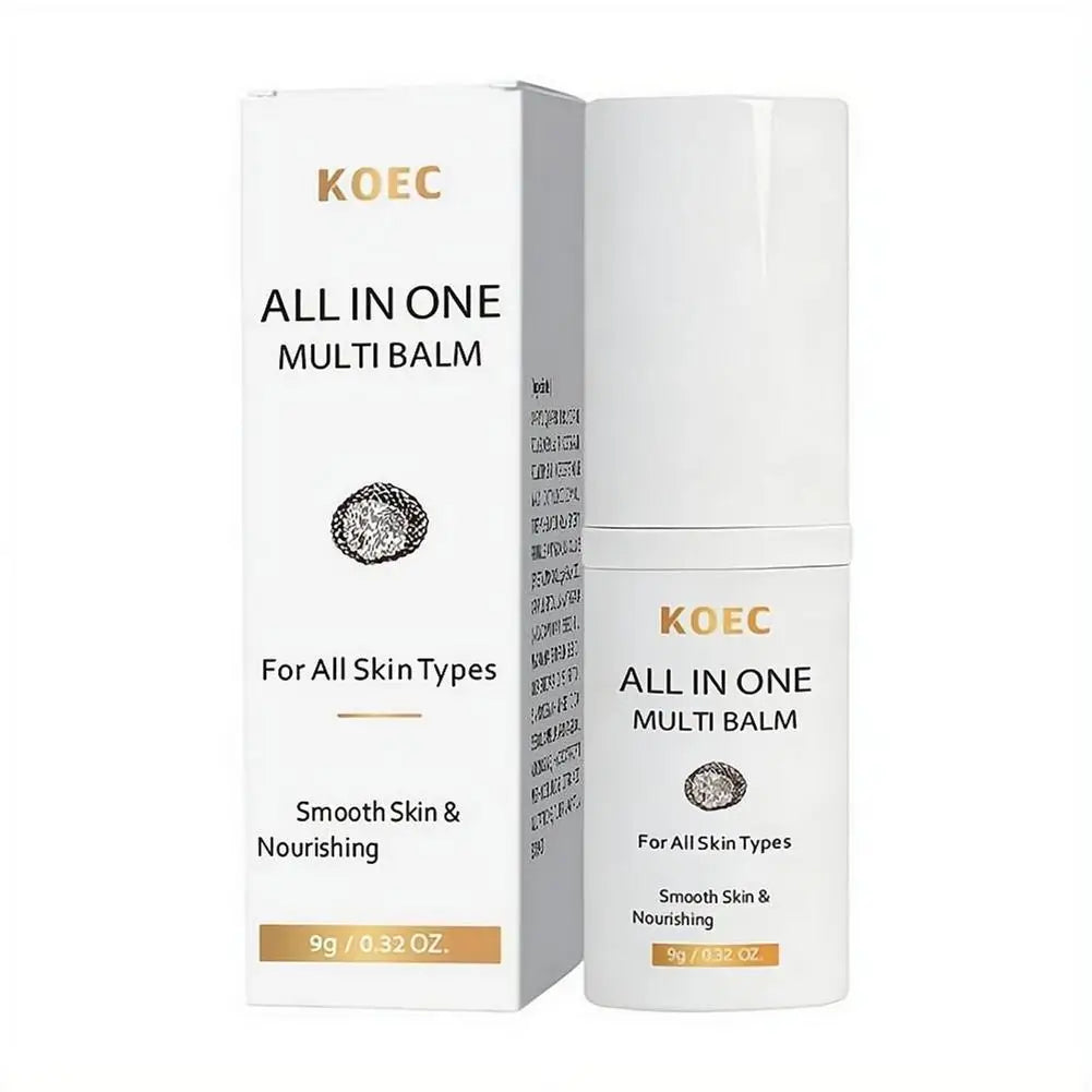KOEC PDRN Pink Collagen Volume Multi Balm Stick, Anti‑Aging Moisturizing Serum Stick for Fine Lines, Dull Skin Brightening