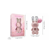 Gege Bear Pink Rabbit Velvet Matte Lip Cream Black Rabbit Water light lip glaze matte mirror pendant lipstick lip gloss