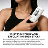 Lakerain Exfoliating Body Stick Multiple Glycolic Acid Cleaning Long-lasting Moisturizing Nourishing Smoothing Skin Care