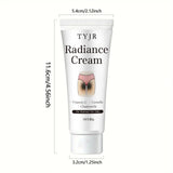 Snow White Cream Contains Niacinamide and Centella Asiatica, Whitening Lotion for Body and Private Parts, Underarm Rejuvenation