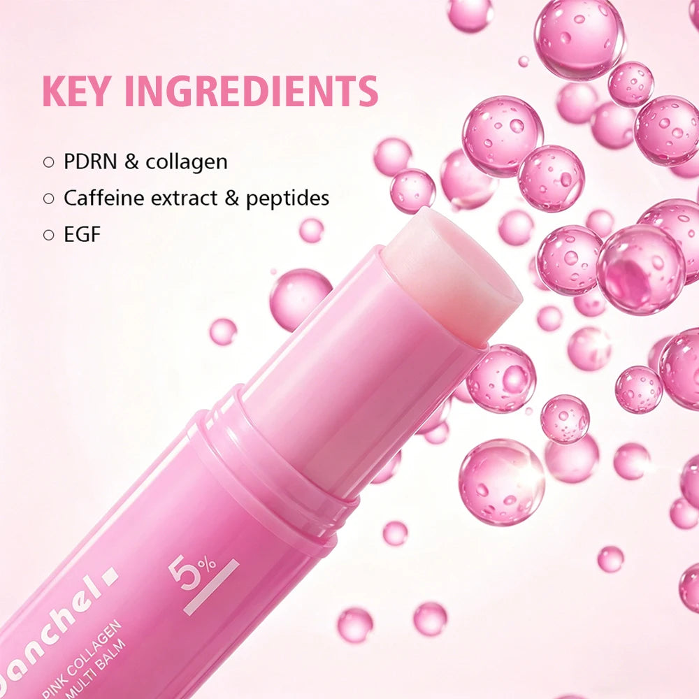Collagen Moisturizing Cream Stick Hydrating Non-greasy Instant Touch-ups For Dewy Plump Skin Radiant Finish Korean Cosmetics