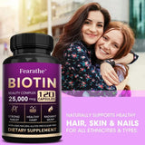 Powerful Marine Collagen - with Hyaluronic Acid, Biotin & MSM - Skin, Nails & Joint Health, Anti-Aging, Boost Energy