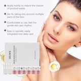 0.2MM Microneedle 2 Tools + 6 Bottles Korean Moisturizing Renewal Set, Firming & Anti-Fine Lines Daily Skin Care Essence