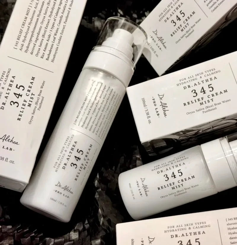 Original Dr.Althea 345 Relief Cream Mist 147 Antioxidant Whitening Cream Moisturizing Intensive Repair Original Essence Mist
