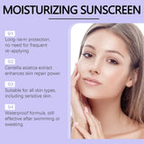 UV Sunscreen Stick Spf90 Sun Protective Cream Anti Sunburn Isolation Sunscreen Waterproof Refreshing Sunscreen Moisturizer Cream