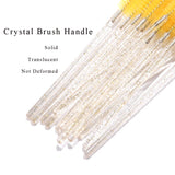 100Pcs Disposable Eyelash Brushes Spoolie Mascara Wands For Eyelash Extension Household Salon Cosmetic Supply