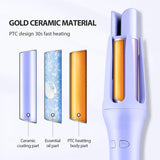 Tinsol 32mm Automatic Curling Iron Automatic Rotating Ceramic Curler Professional Curling Iron Curling Iron Curler