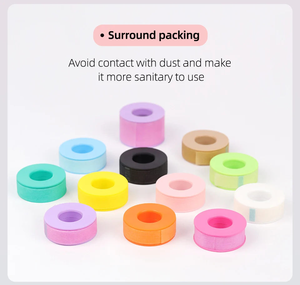 Silicone Gel Tape for Lash Extensions Sensitive Skin Multi Use Non-Woven Breathable Under Eye Pad Patches Makeup Tools Supplier