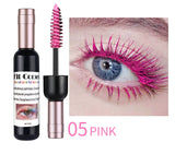 1PC Colorful Eyelash Mascara EyeLashes Extension Curling Lengthen White Purple Cosplay Makeup Glitter Point Diamond Mascara