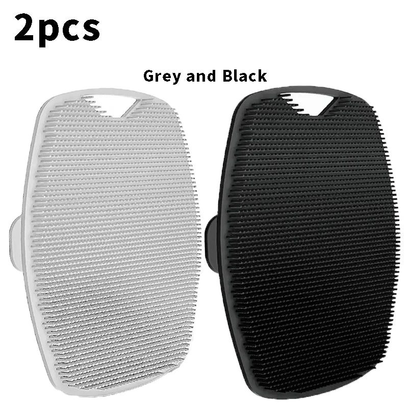 Soft Silicone Body Cleaning Brush 1/2 Size Convenient Couples Shower Tool Easy to Clean Self-Care Pamper Essential for Bath Time