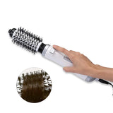 3 in 1 Round Rotating Volumizer Styler Rotating Hair Brush Automatic Rotating Styler Ionic Hair Brush hot air Dryer