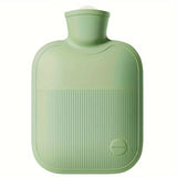 Cozy & Durable Hot Water Bottle With Soft Cloth Cover-1000ml Explosion-Proof,Non-Slip Grip for Perfect for Menstrual Pain Relief