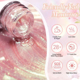 BORN PRETTY 10ml Green Cat Magnetic Gel Ultra Shine Holographic Glitter Semi Permanant Soak Off UV LED Gel Varnish For Manicure