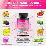 Arginine Neuroamine Capsules Myo-Inositol and Magnesium Multivitamin Combo with Vitamin D3 K2 Zinc Chromium