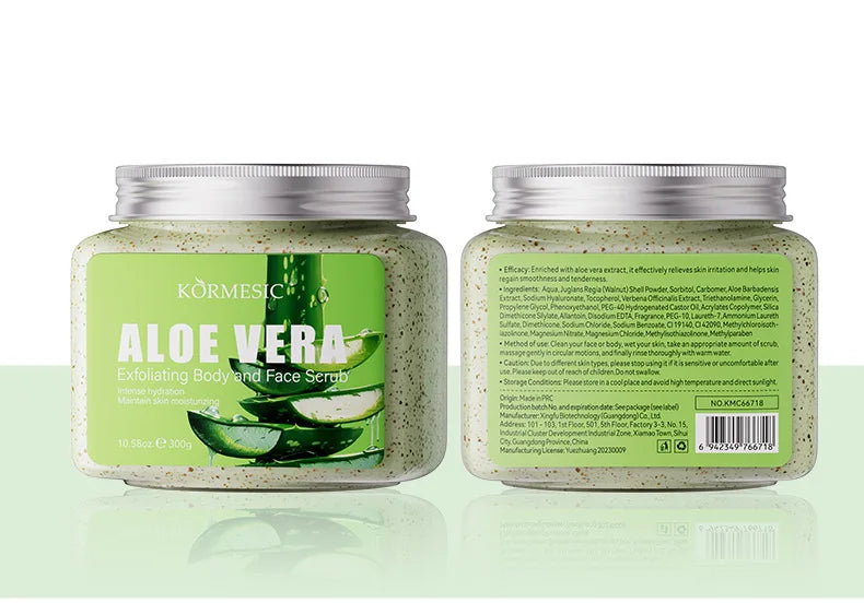 KORMESIC Avocado Facial Scrub Body Cream Lotion Moisturizing Deep Anti Wrinkle Gentle Tender Exfoliation Skin Care