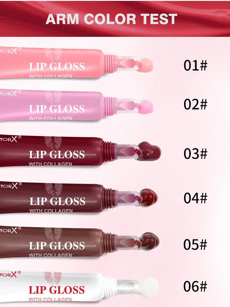Premium Gift Set 24PCS/Box Lip Gloss Set Long-Lasting Moisturizing Lip Color Modification Perfect Gift for Women Valentine’s Day