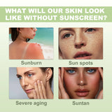 Spf 50+ Sunscreen Stick UV Protective Brightening Waterproof Sweatproof Refreshing Deep Moisturizing Lightweight Sunscreen Stick