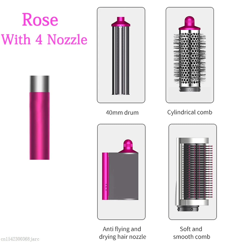 SenCiciMen X9 Multi Hair Styler Curling Iron Hair Hot Air Brush Curling Barrel Hair Dryer Salon Professional Curly Hair Styler